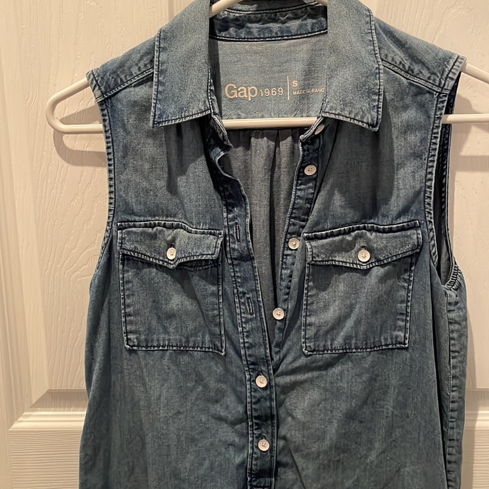 Denim Gap dress sz S